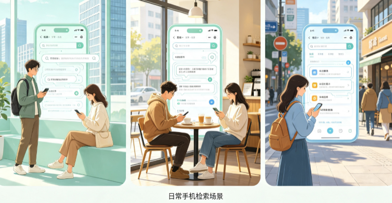 芳村区普通人日常手机使用场景拆解：GEO 与 AI 优化如何改变信息检索体验