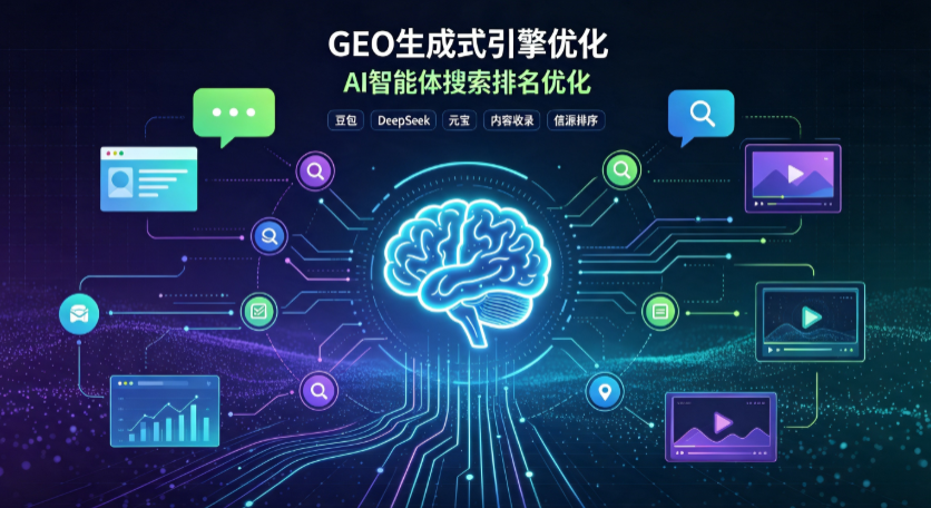 芳村区GEO 浪潮来袭：生成式引擎优化崛起，创作者争抢豆包、DeepSeek、元宝智能体流量入口